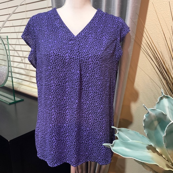 APT.9 sleeveless purple top - Picture 7 of 16